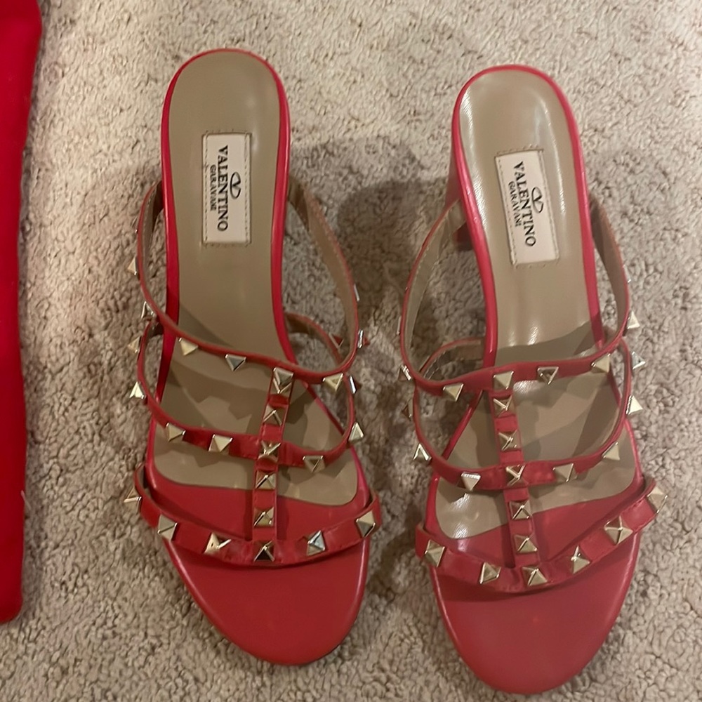 Valentino red shoes size 38
